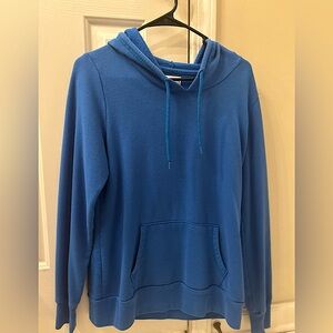 Champion blue hoodie sweater